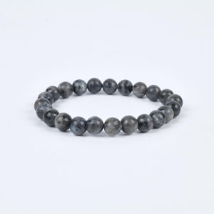 Labradorite Beaded Bracelet for Transformation, Strength, and Protection