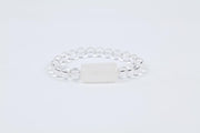 Clear Quartz Beaded Bracelet for Clarity, Healing, and Amplification