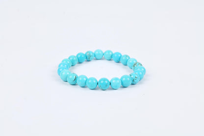 Turquoise Beaded Bracelet for Protection, Healing, and Serenity