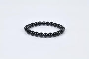 Certified Black Onyx Beaded Bracelet