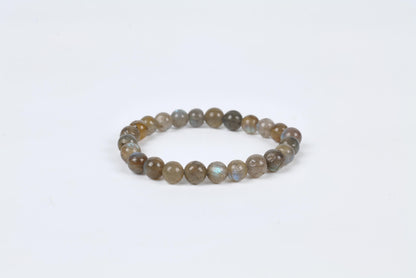 Labradorite Beaded Bracelet Transformation and Protection Stone