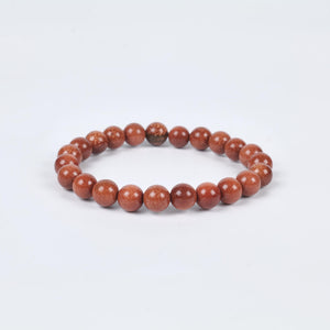 Certified Golden Sandstone Beaded Bracelet