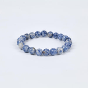 Certified Sodalite Beaded Bracelet