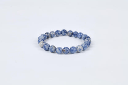 Certified Sodalite Beaded Bracelet