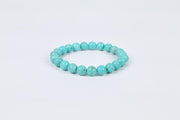 Turquoise Beaded Bracelet Protection and Communication Stone