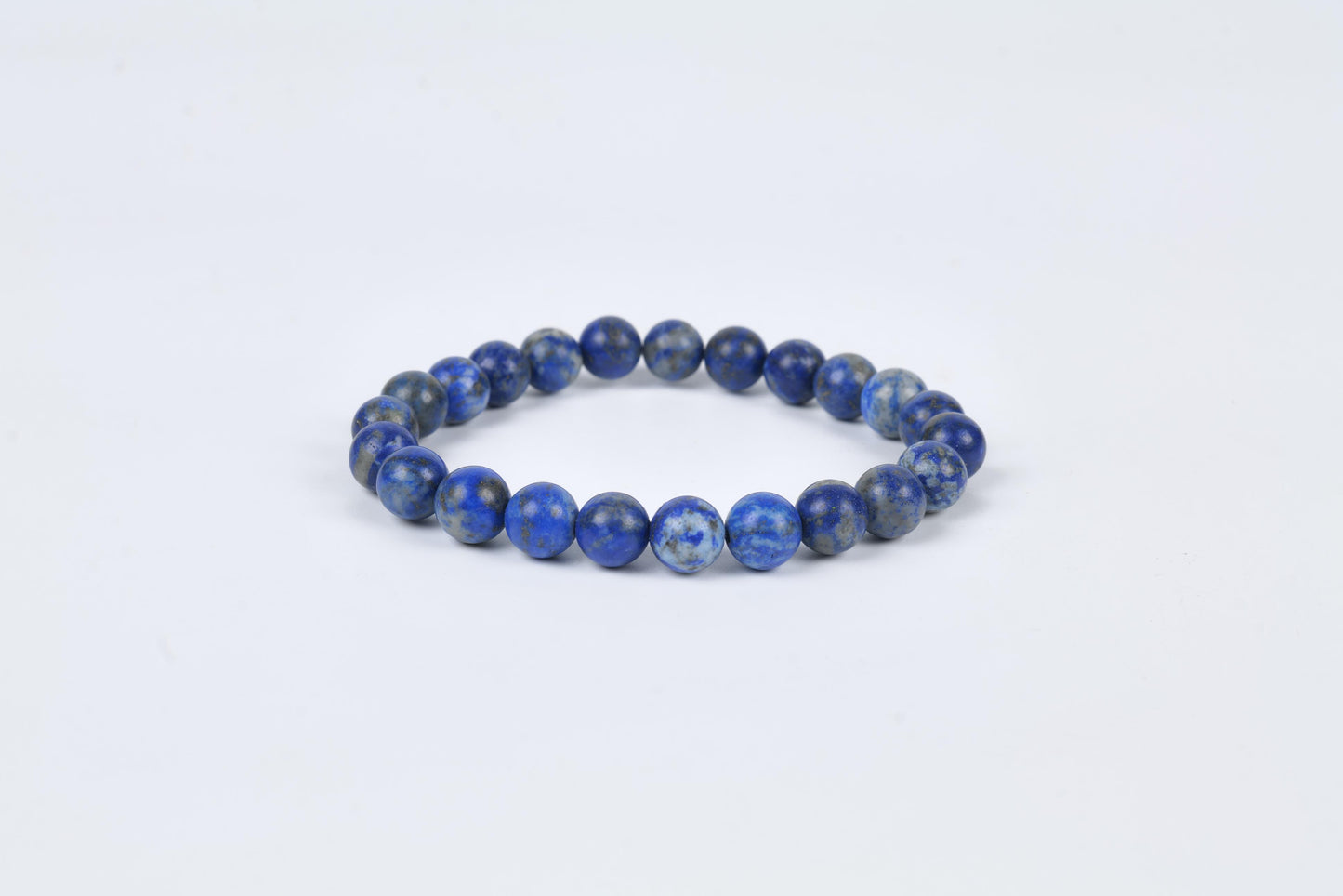 Certified Lapis Lazuli Beaded Bracelet