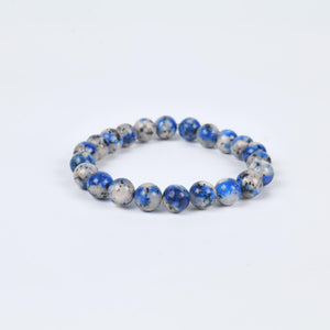 Lapis Lazuli Beaded Bracelet for Wisdom and Inner Truth