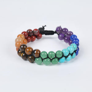 Certified Seven Chakra Balancing Crystal Bracelet