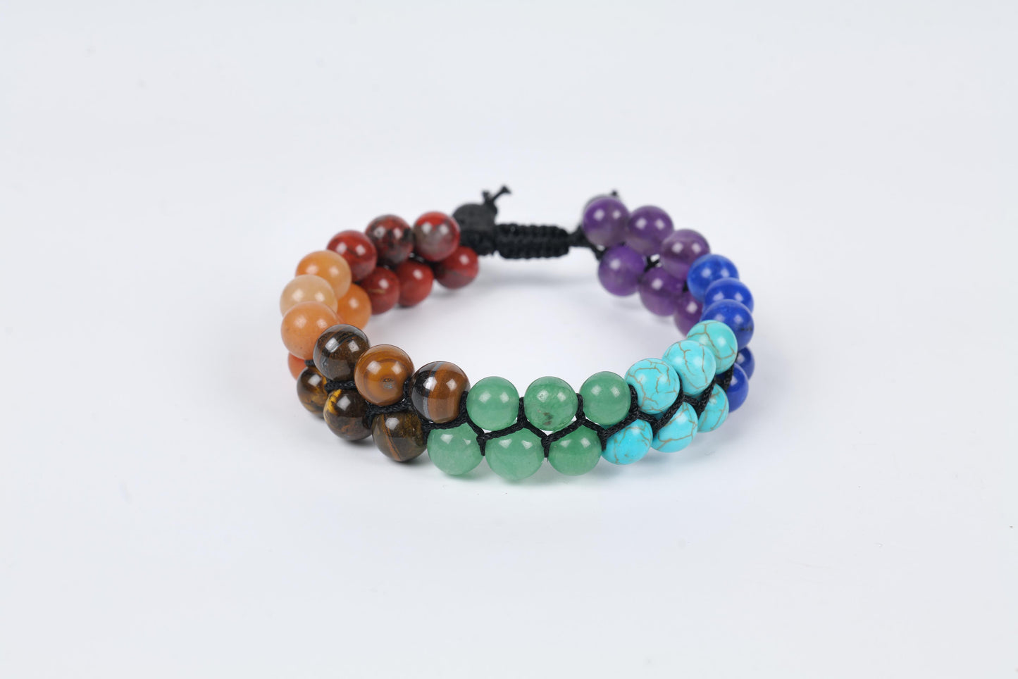 Certified Seven Chakra Balancing Beaded Bracelet