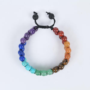 Certified Seven Chakra Balancing Crystal Bracelet