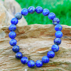 Lapis Lazuli Sagittarius Zodiac(धनु राशि) Certified Healing Crystal Bracelet