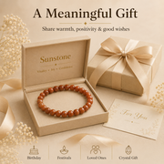 Sunstone Healing Crystal Bracelet -