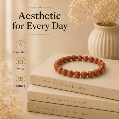 Sunstone Healing Crystal Bracelet -