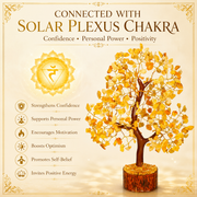 Citrine Crystal Tree – Handmade Gemstone Bonsai Tree for Home & Office Décor