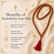 108-Bead Rudraksha Jaap Mala