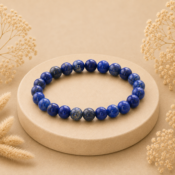 Lapis Lazuli Certified Healing Crystal Bracelet