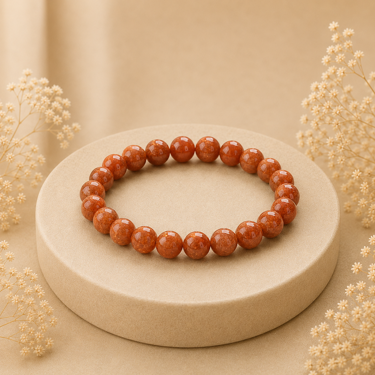 Sunstone Healing Crystal Bracelet -