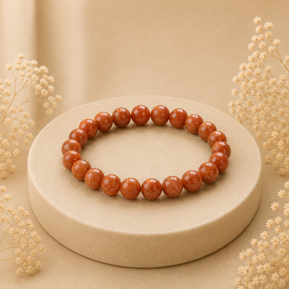 Sunstone Healing Crystal Bracelet -