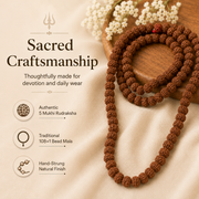 5 Mukhi Rudraksha Jaap Mala