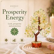 Shop Green Jade Crystal Wooden Tree With Golden Wire