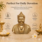 Handcrafted Brass Lord Shiva Bust