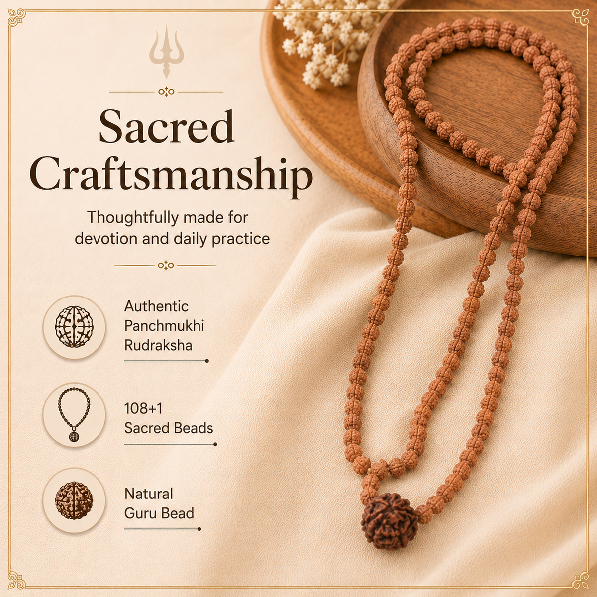 Panchmukhi Rudraksha Jaap Mala