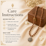 54-Bead Rudraksha Surya Dev Mala