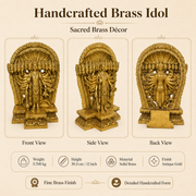 Handcrafted Brass Vishwaroopa Idol
