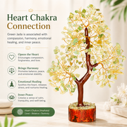 Green Jade Crystal Tree for Home, Office and Positive Energy