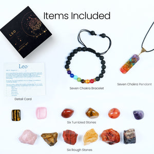 Leo Crystals - Good Luck Zodiac Healing Crystals and Stones for Leo Woman & Man