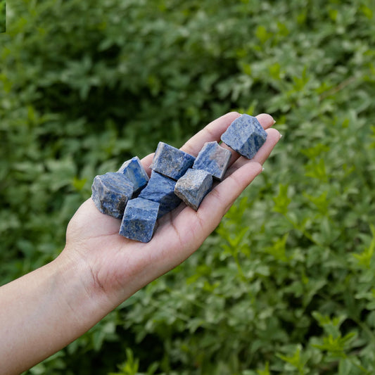Sodalite Raw Crystals and Stones (500 Gram)