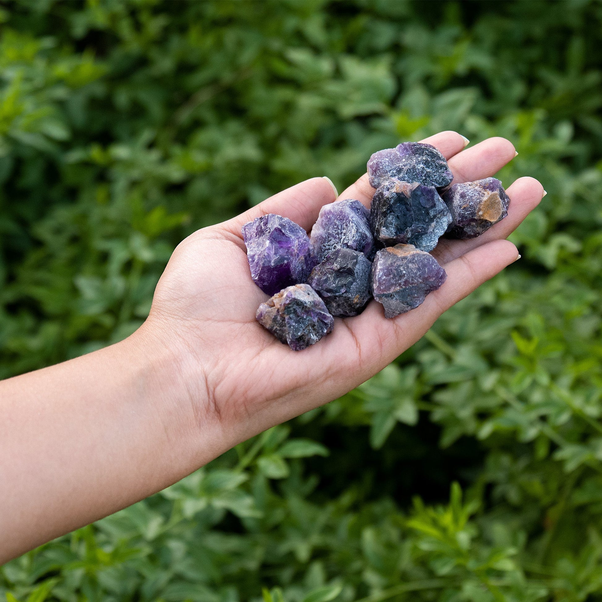 1lb Raw Amethyst Crystals - Amethyst Rock Decor - Crystal Gift Items