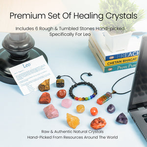 Leo Crystals - Good Luck Zodiac Healing Crystals and Stones for Leo Woman & Man