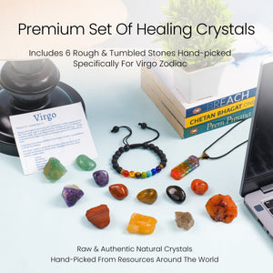 Virgo Crystals - Good Luck Virgo Zodiac Stones and Crystals for Woman / Man