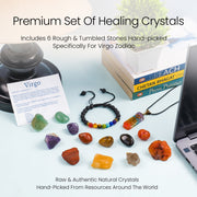 Virgo Crystals - Good Luck Virgo Zodiac Stones and Crystals for Woman / Man