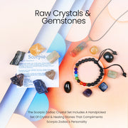 Scorpio Crystals - Good Luck  Scorpio Zodiac Stones and Crystals for Woman / Man