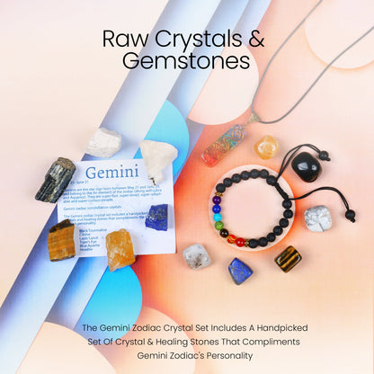 Gemini Crystals - Good Luck Gemini Healing Stones and Crystals for Woman & Man