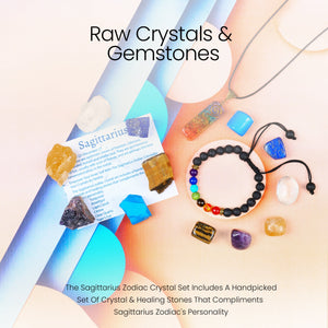 Sagittarius Crystals - Zodiac Healing Stones and Crystals for Sagittarius Woman / Man